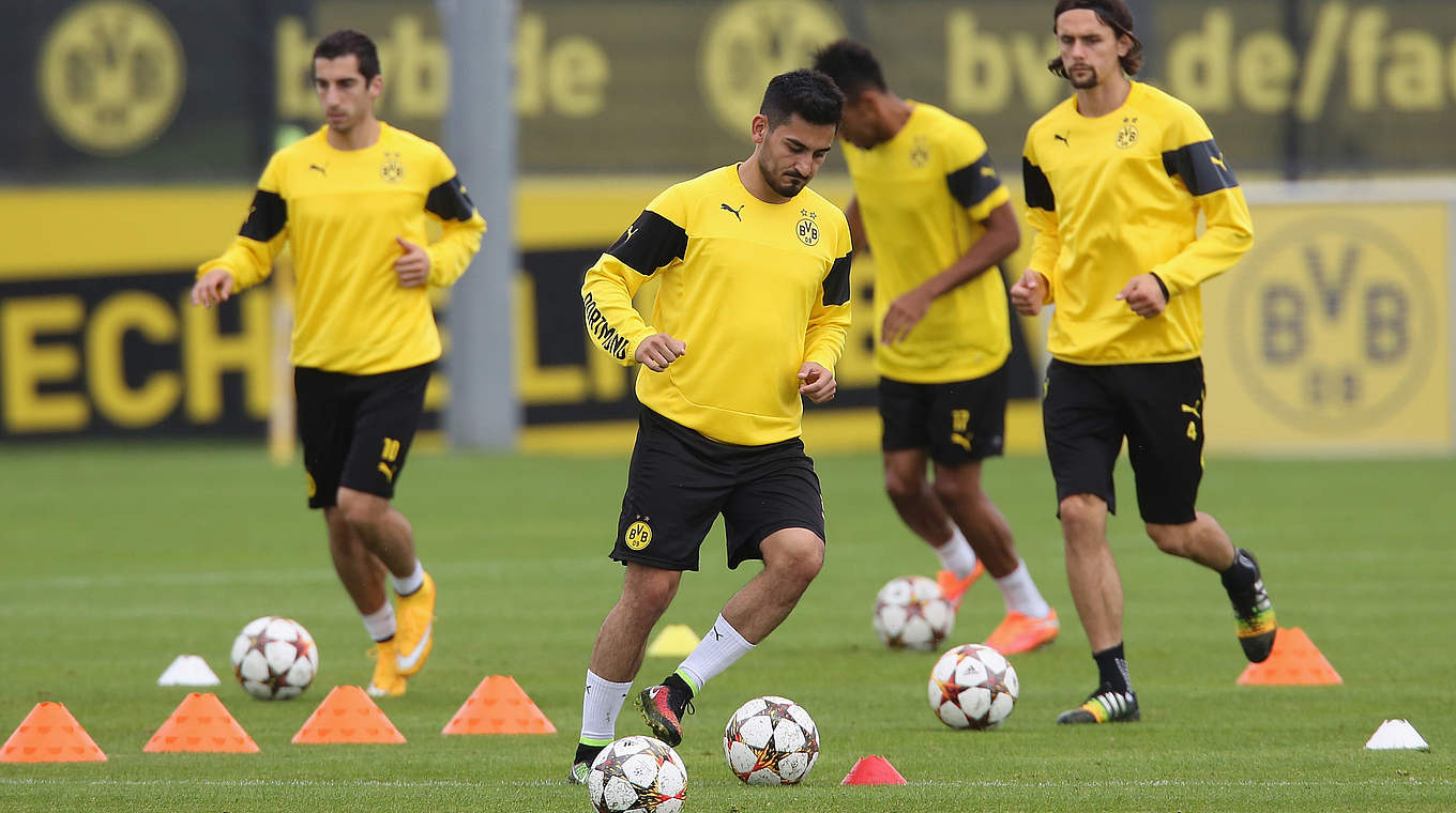 Dortmund's Ilkay Gündogan fit again after 14 months © 2014 Getty Images