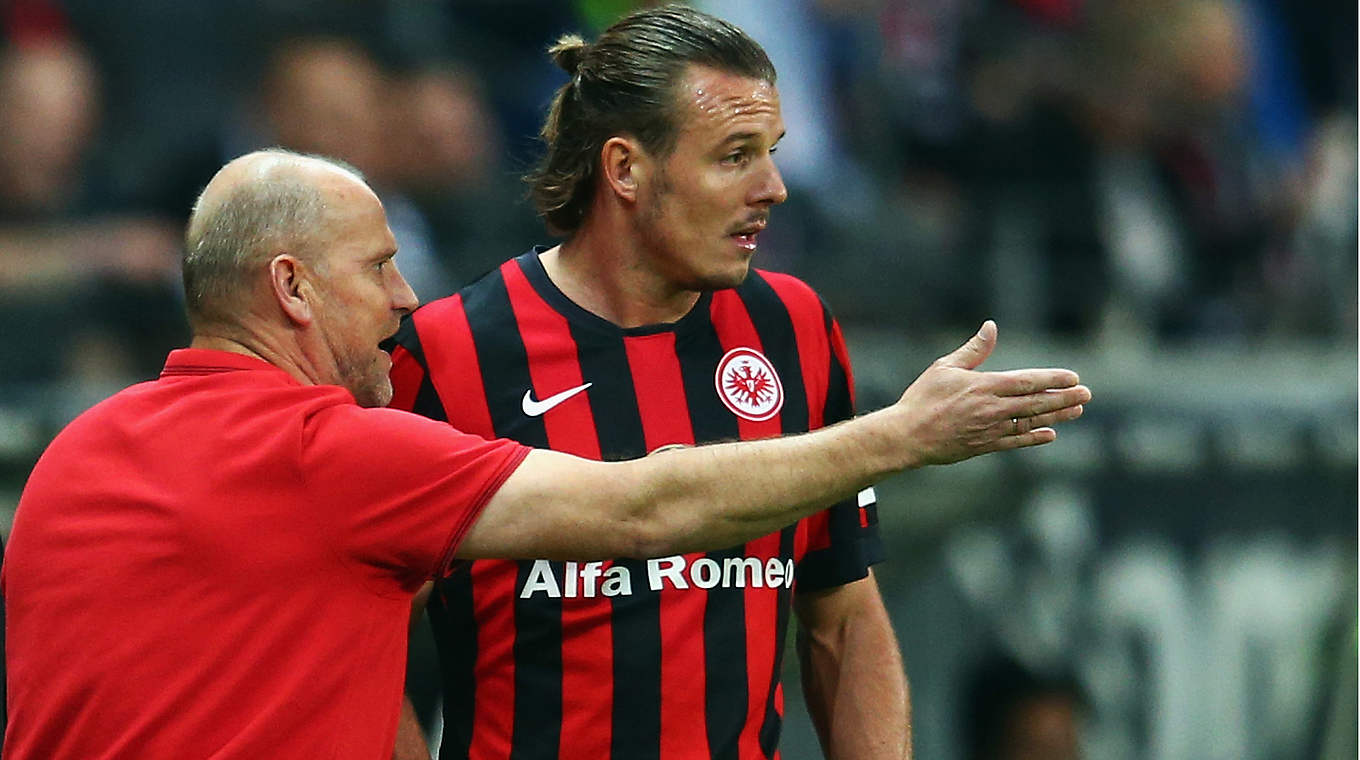 In bester Verfassung: Alex Meier (r.) traf in vier Spielen viermal © 2014 Getty Images