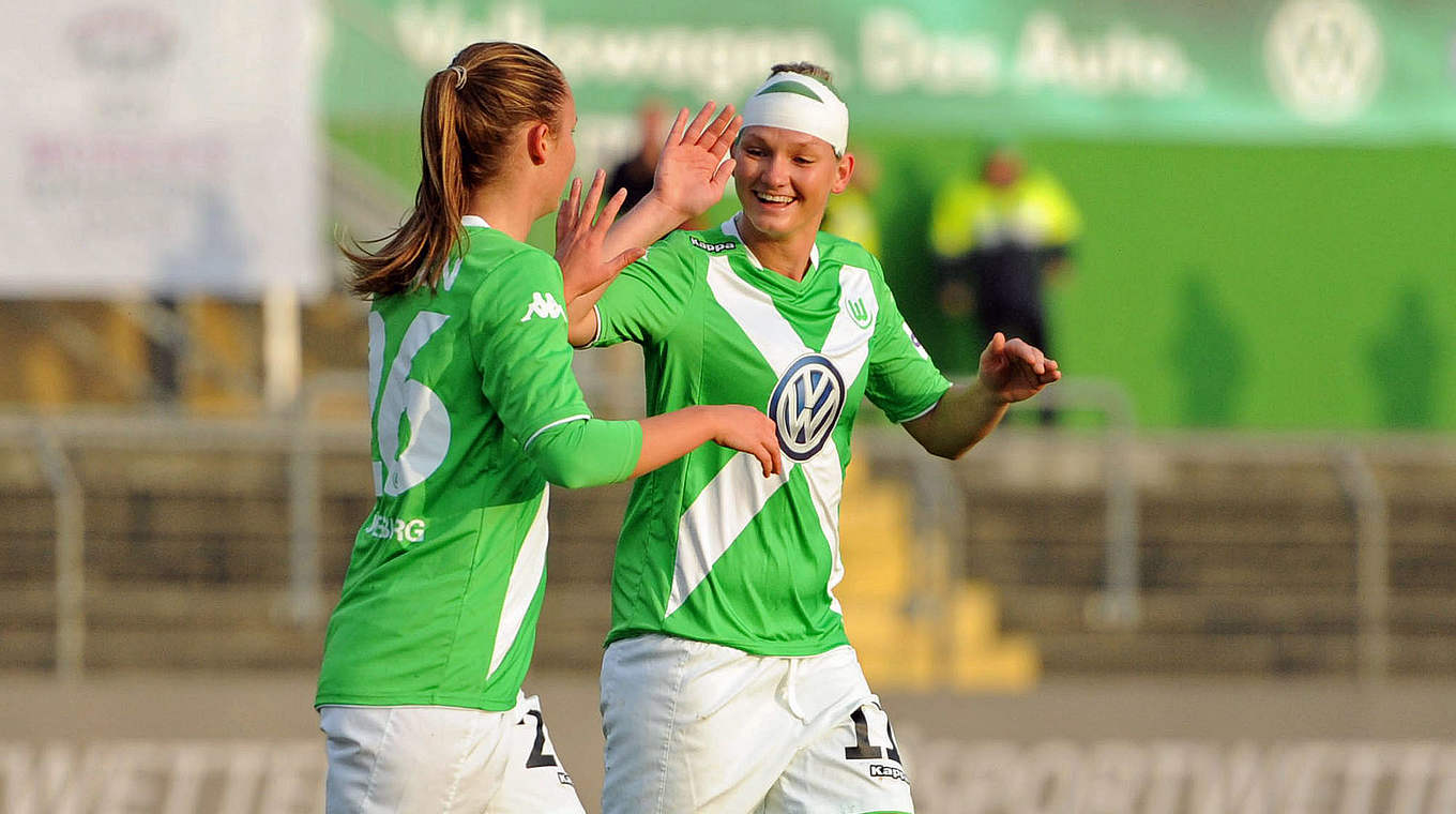 Wolfsburg have secured their place in the last 16 © Jan Kuppert