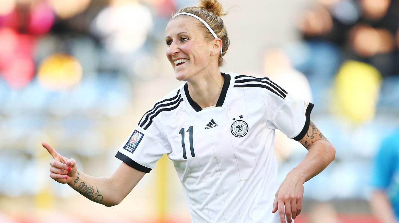 The Germany attacker has returned to her club side for two days. © Imago