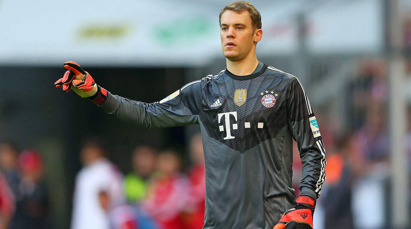 Germany no.1 Manuel Neuer made a number of world-class saves © 2014 Getty Images