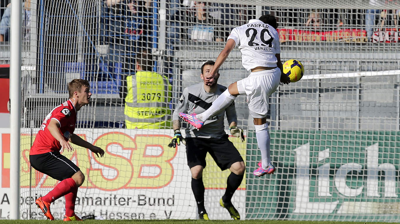 Trifft für Mainz II: Devante Parker © 2014 Getty Images