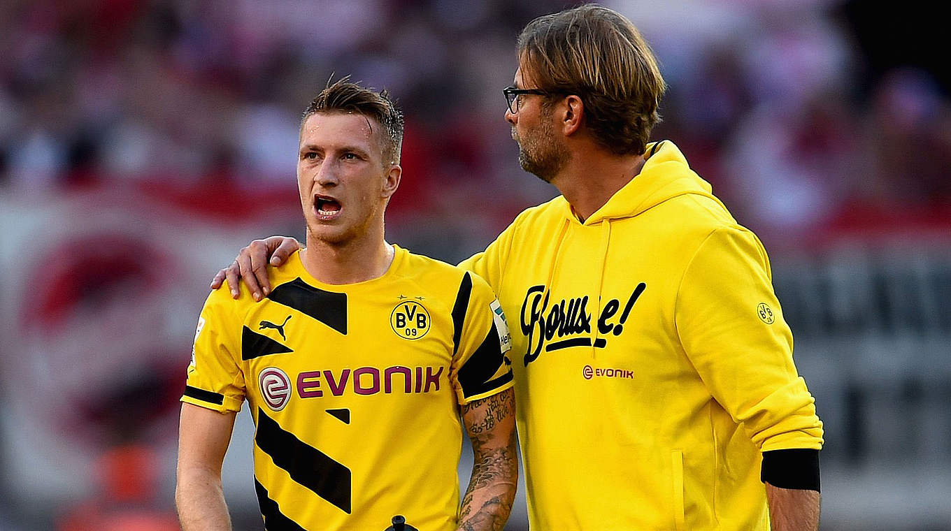 Marco Reus: "If we continue to work hard, the good times will come again soon" © 2014 Getty Images