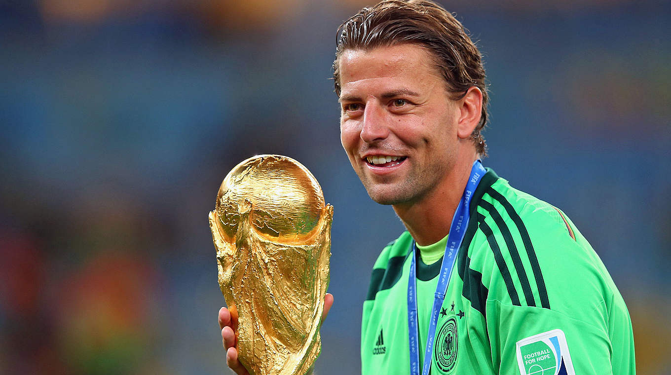 Weidenfellers größter Erfolg: Der WM-Titel 2014 © 2014 Getty Images