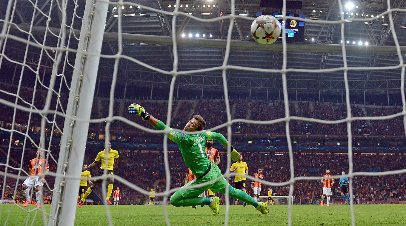 Vier Tore in Istanbul: Borussia Dortmund © 2014 Getty Images