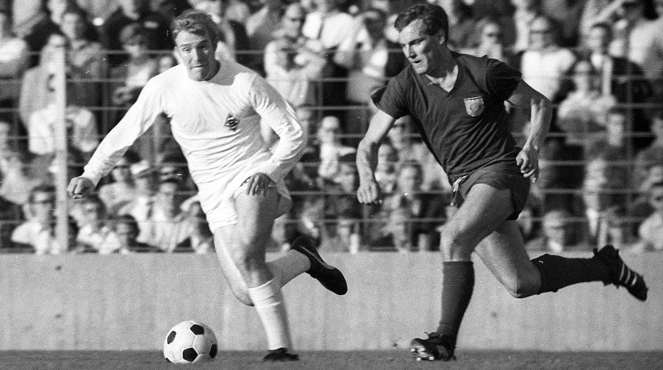 Roth vs. Netzer (l.) 1967: "Ich musste immer die Spielmacher ausschalten" © imago sportfotodienst