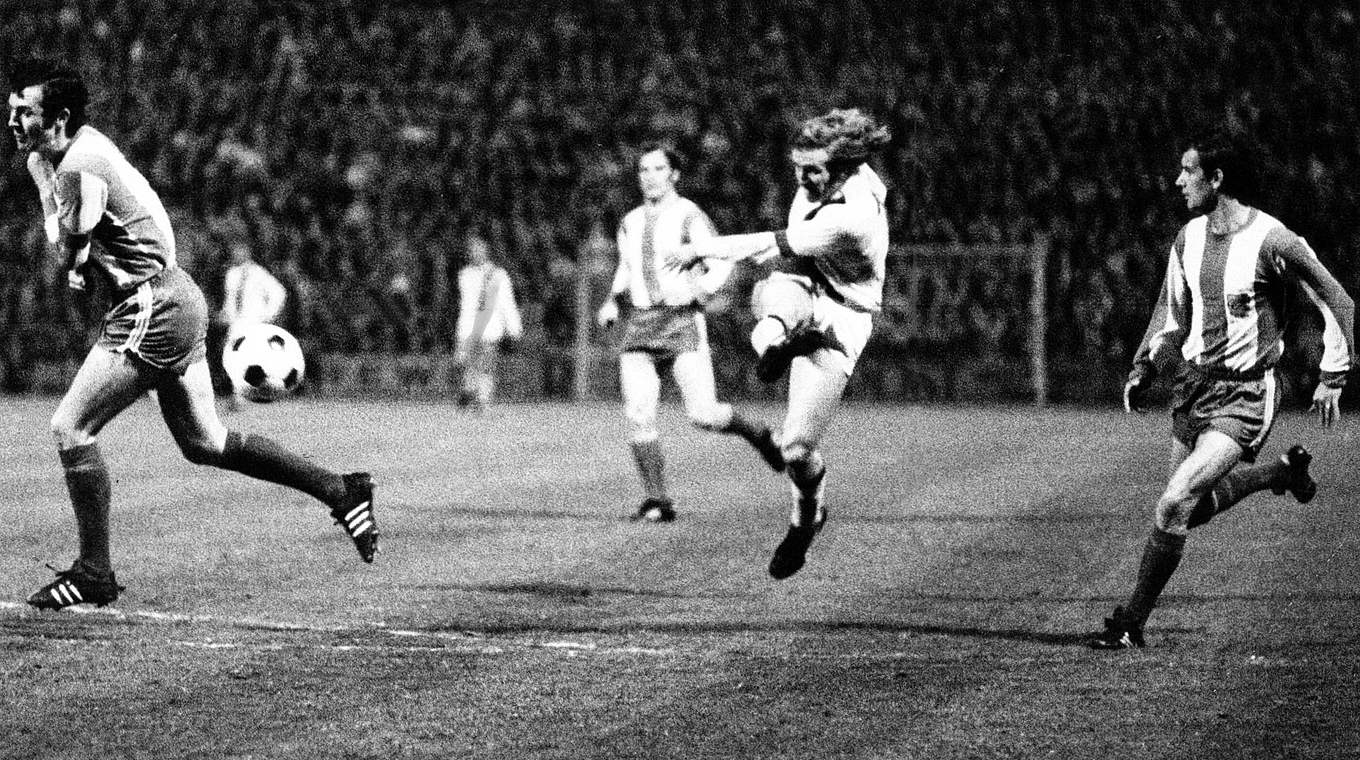 Netzers (2.v.r.) Tor gegen Bayern 1971: "Viele sind ihm nicht gelungen" © imago sportfotodienst