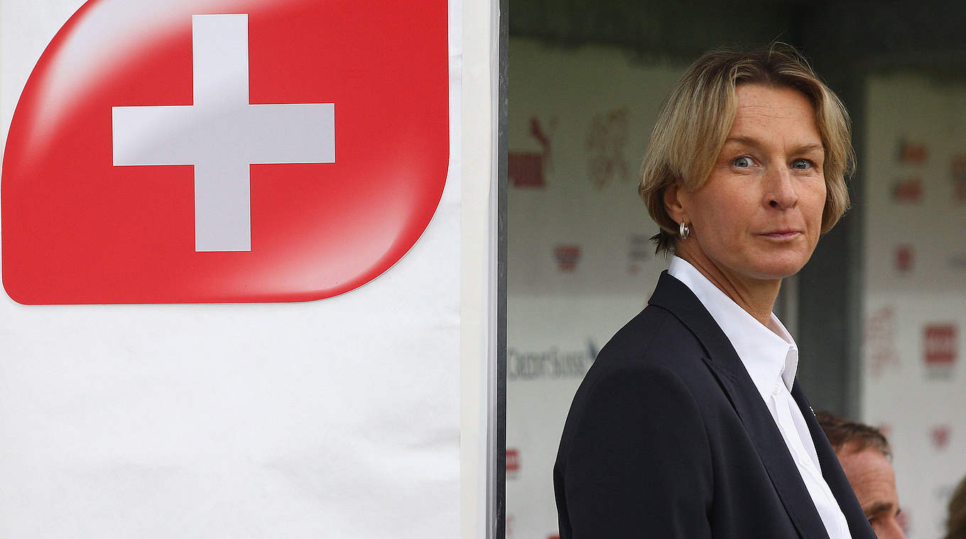 Mit der Schweiz zur EM 2017: Ex-Nationalspielerin Martina Voss-Tecklenburg © Getty Images