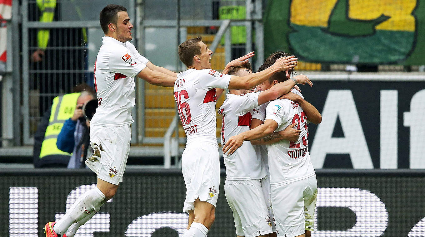Stuttgart were involved in another goal feast today. © 2014 Getty Images