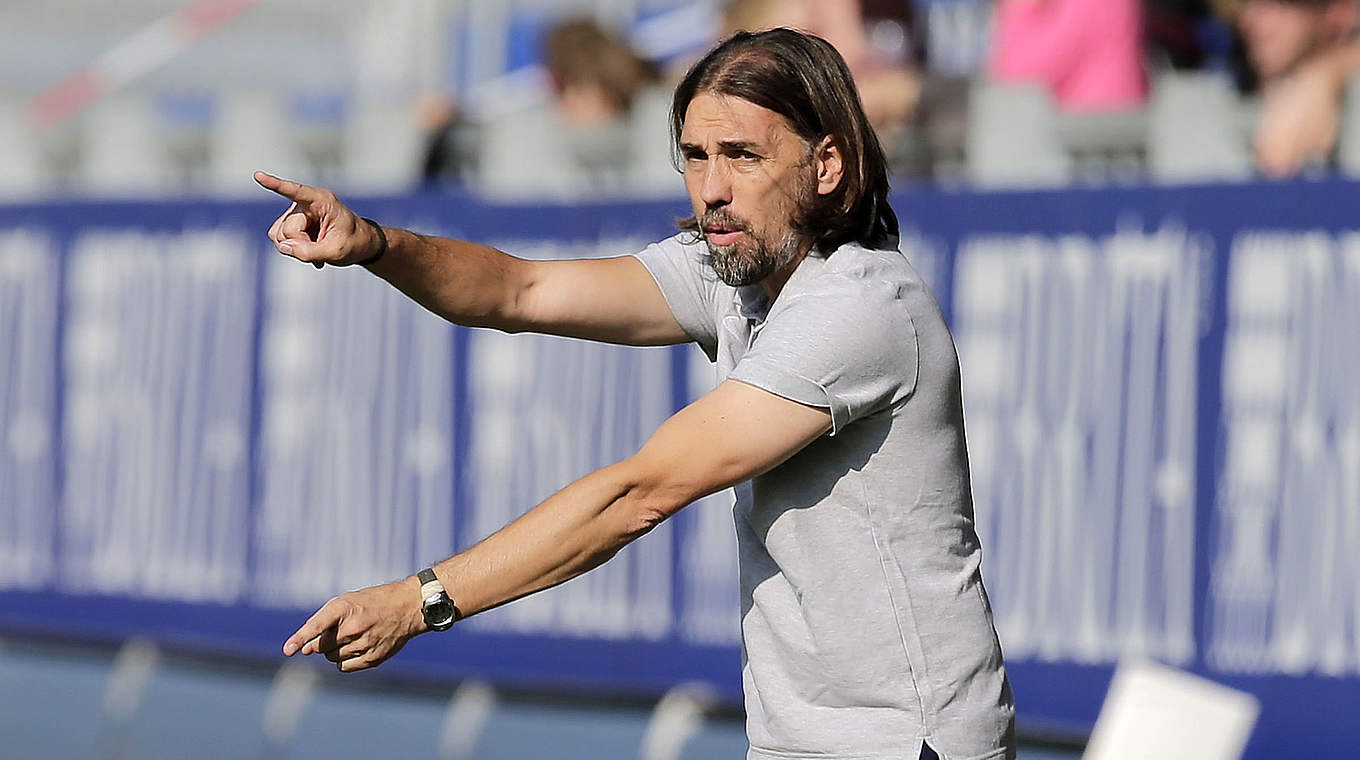 Mit Mainz gegen Regensburg: FSV-Trainer Martin Schmidt © 2014 Getty Images