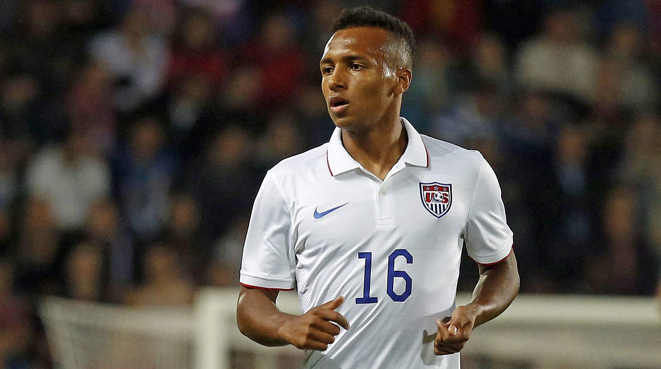 Hamburg's Julian Green is already a focal point of the USA team at the age of 19 © 2014 Getty Images