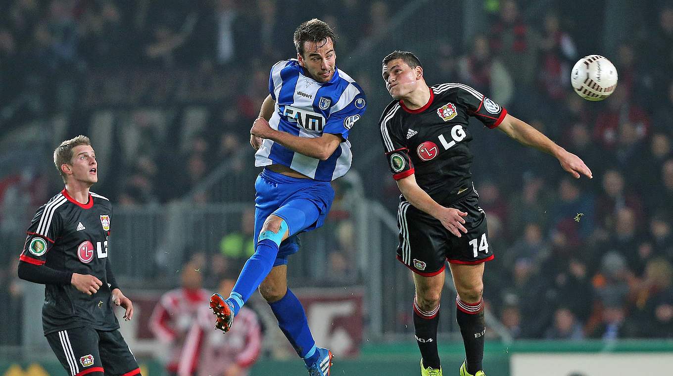 Leverkusen needed penalties to see off Regionalliga side 1. FC Magdeburg © 2014 Getty Images