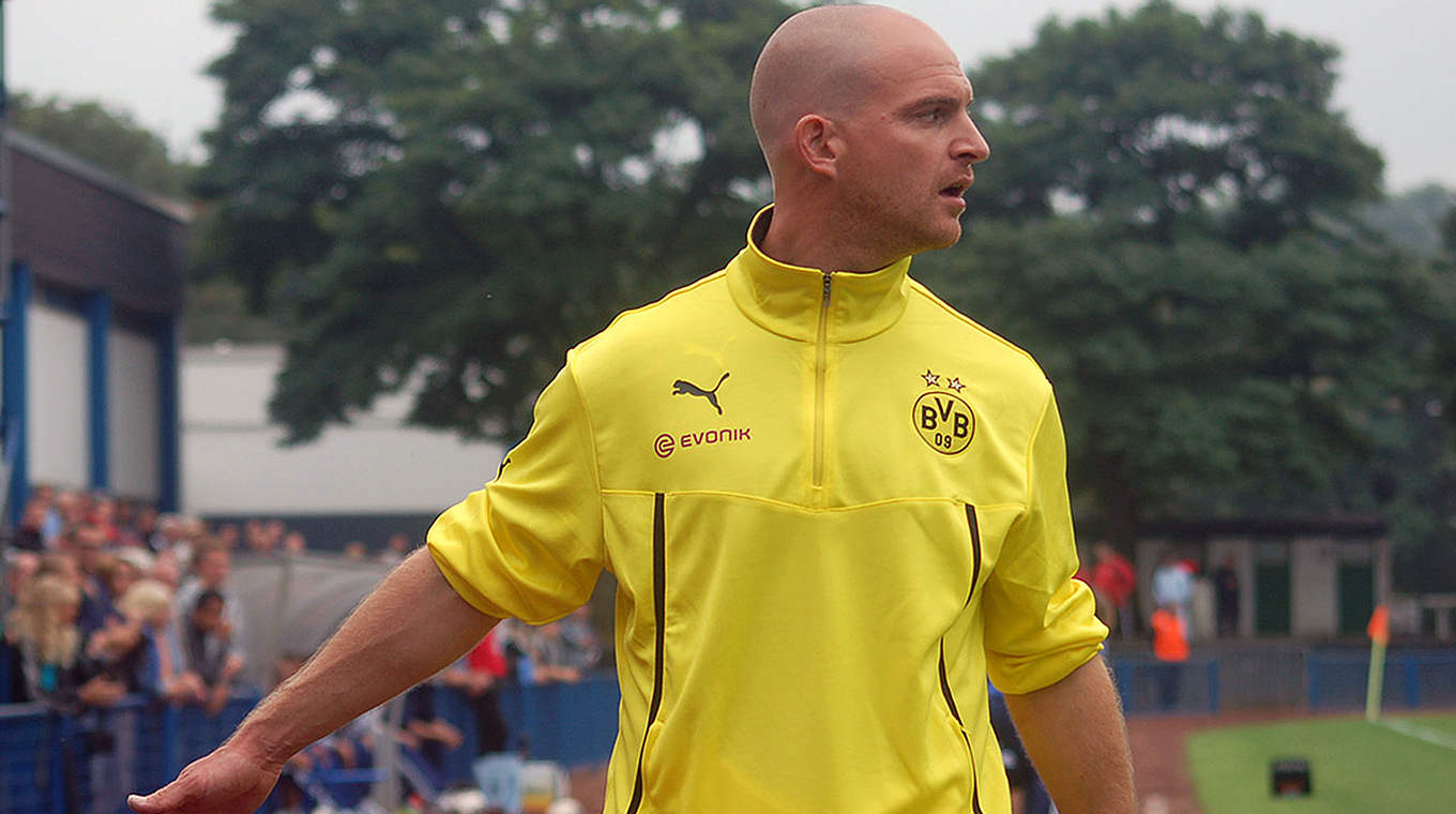 Mit Dortmund an die Spitze: Trainer Marc-Patrick Meister © mspw