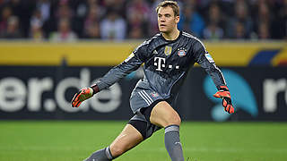Seit sieben Spielen ohne Gegentor: Bayern-Keeper Manuel Neuer © 2014 Getty Images