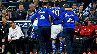 Bestreitet wohl keine Spiele mehr in diesem Jahr: Schalkes Julian Draxler © 2014 Getty Images