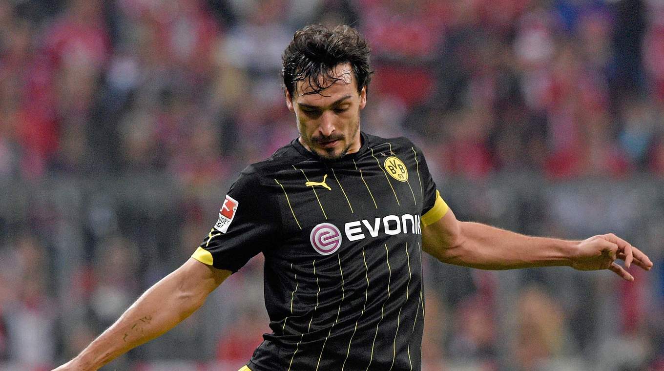 Mats Hummels is absent for the game against Galatasaray  © 2014 Getty Images