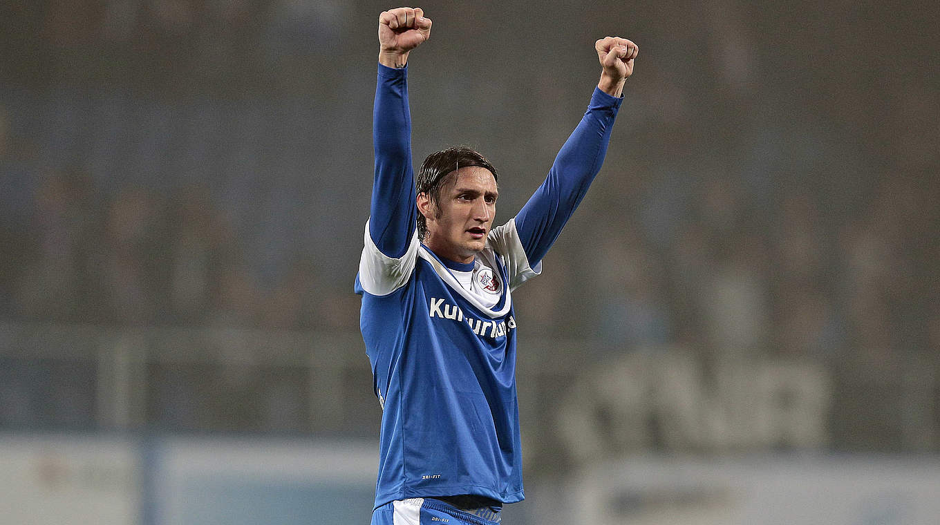 Favorit der Fans: Rostocks Mustafa Kucukovic © 2014 Getty Images