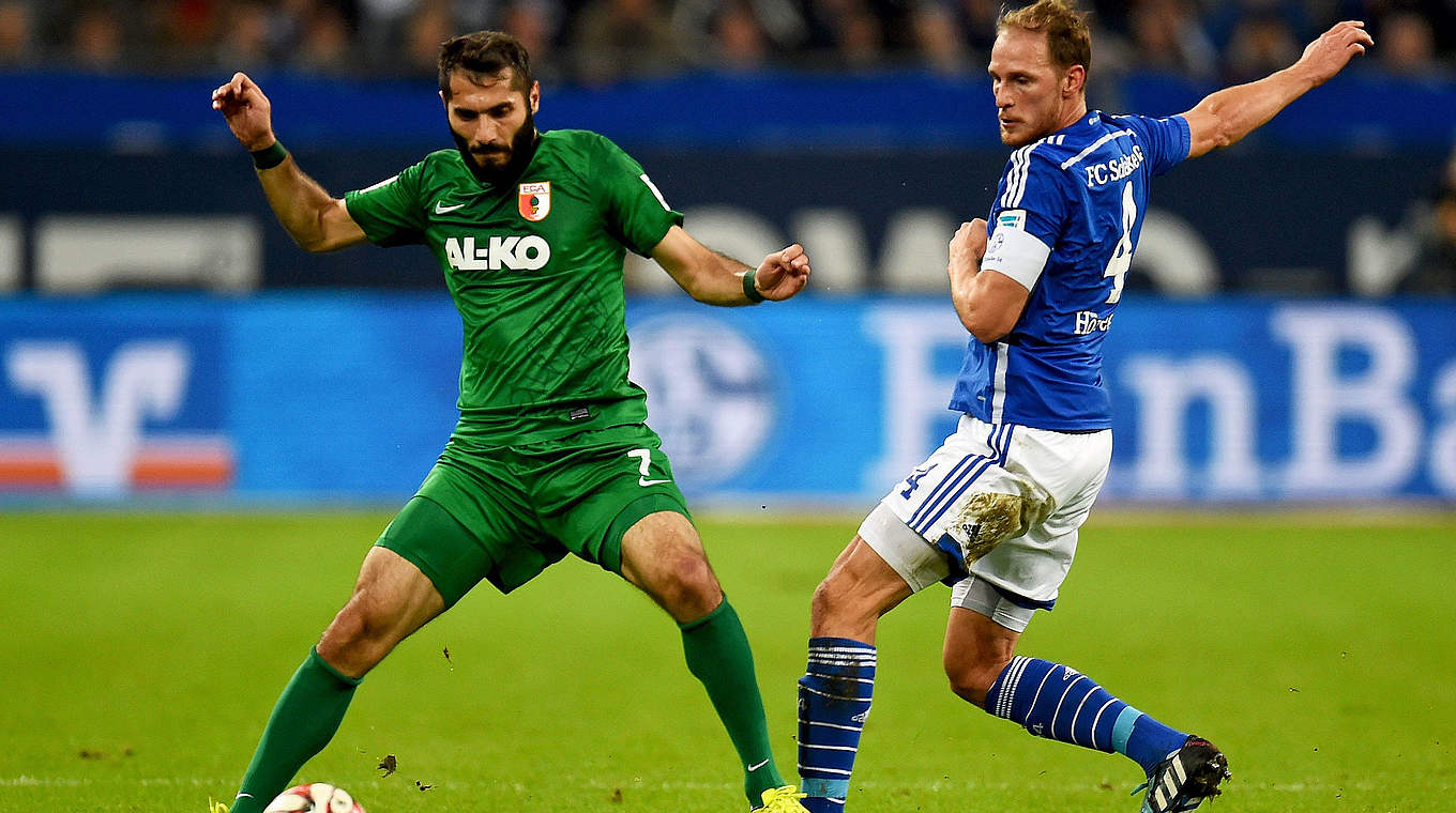 The Friday night match saw Schalke beat Augsburg in the VELTINS-Arena © 2014 Getty Images