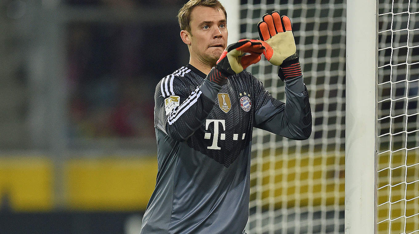 Erst drei Gegentore in dieser Saison kassiert: Manuel Neuer vom FC Bayern © 2014 Getty Images