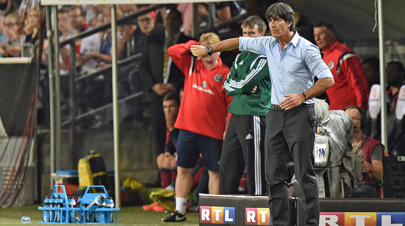 Noch zwei Länderspiele im grandiosen WM-Jahr 2014: Bundestrainer Joachim Löw © imago/Revierfoto