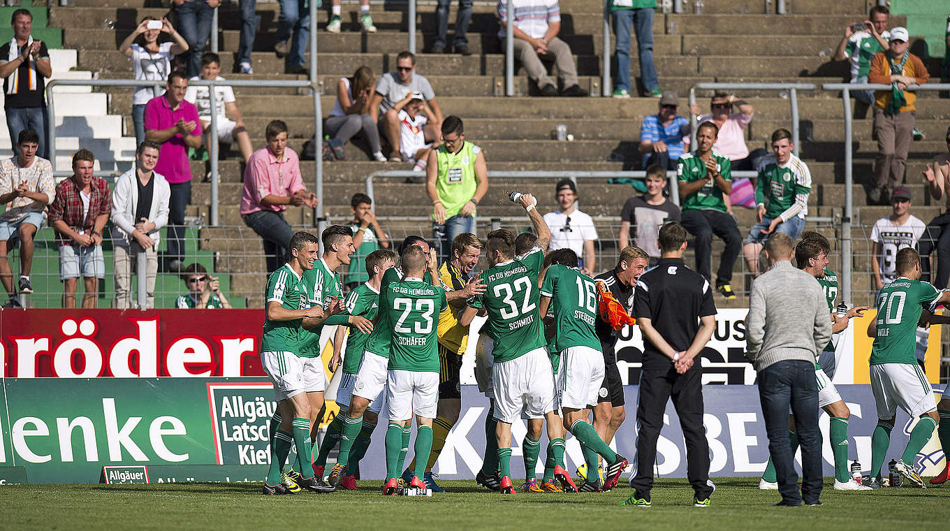FC 08 Homburg: Jubeln auch in Saarbrücken? © 2014 Getty Images