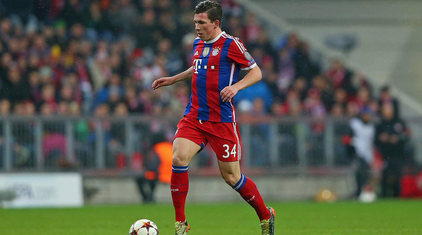 Pierre-Emile Højbjerg is a key player for Denmark © 2014 Getty Images