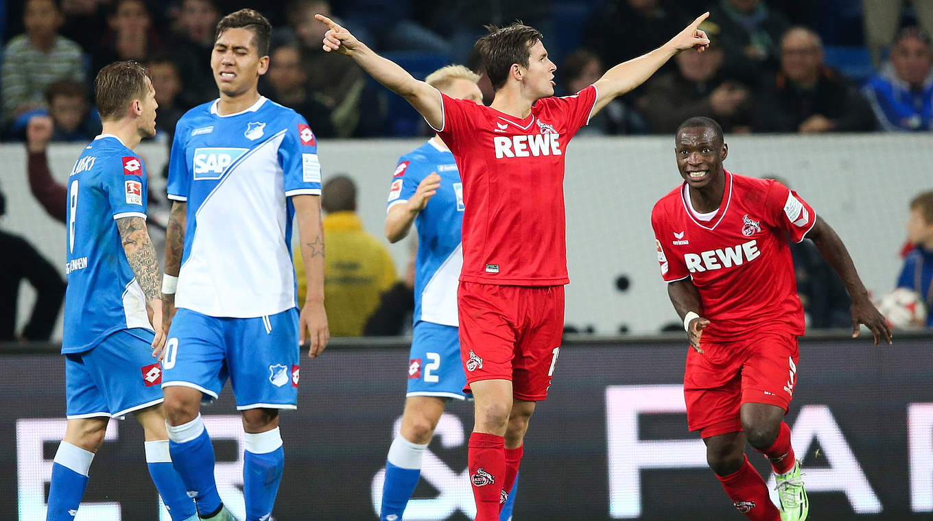 Köln won a stunning game thanks to Olkowski's late goal © 2014 Getty Images