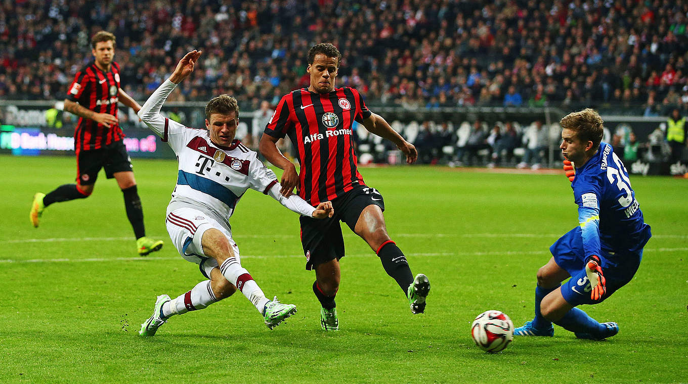 Müller (l.): "Haben gute Spieler sowie Erfahrung und Qualität im Kader" © 2014 Getty Images