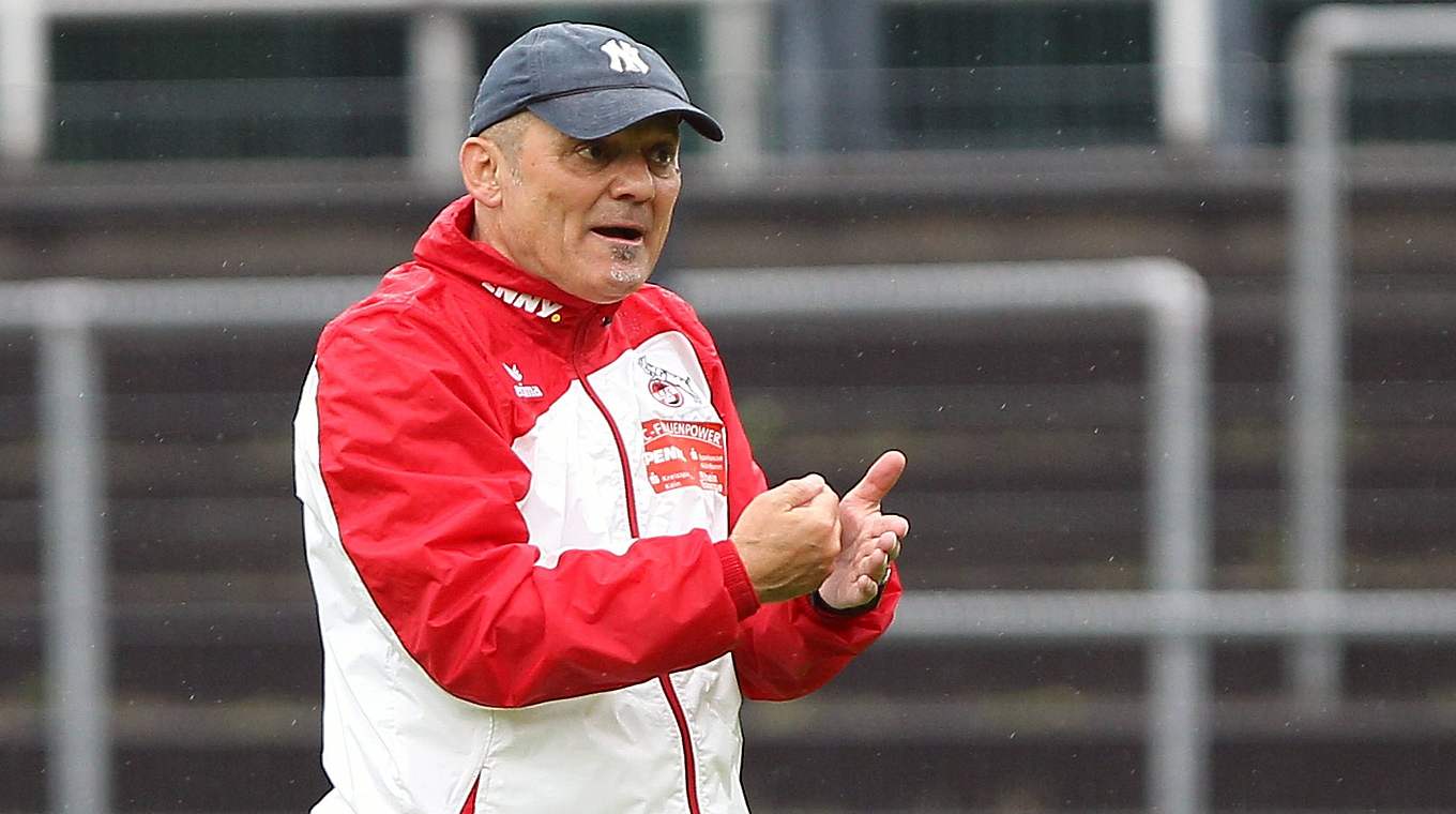 Willi Breuer ist der Trainer des Kölner Aufstiegsteams © Imago