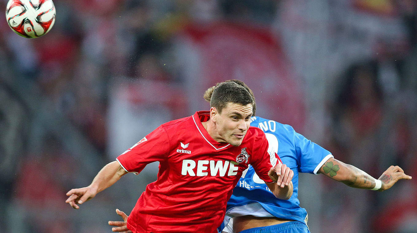 Jonas Hector and 1. FC Köln had a spectacular 4-3 win over TSG Hoffenheim © 2014 Getty Images