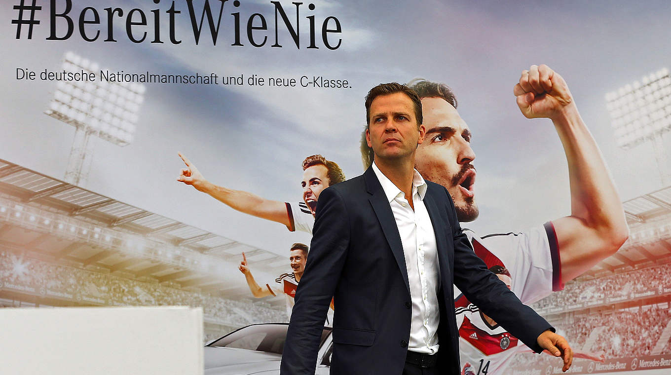 Oliver Bierhoff played an important part in Germany's success © 2014 Getty Images