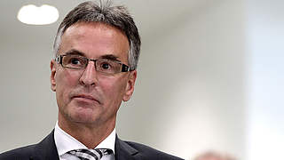 Seit März 2012 Generalsekretär des DFB: Helmut Sandrock © 2014 Getty Images