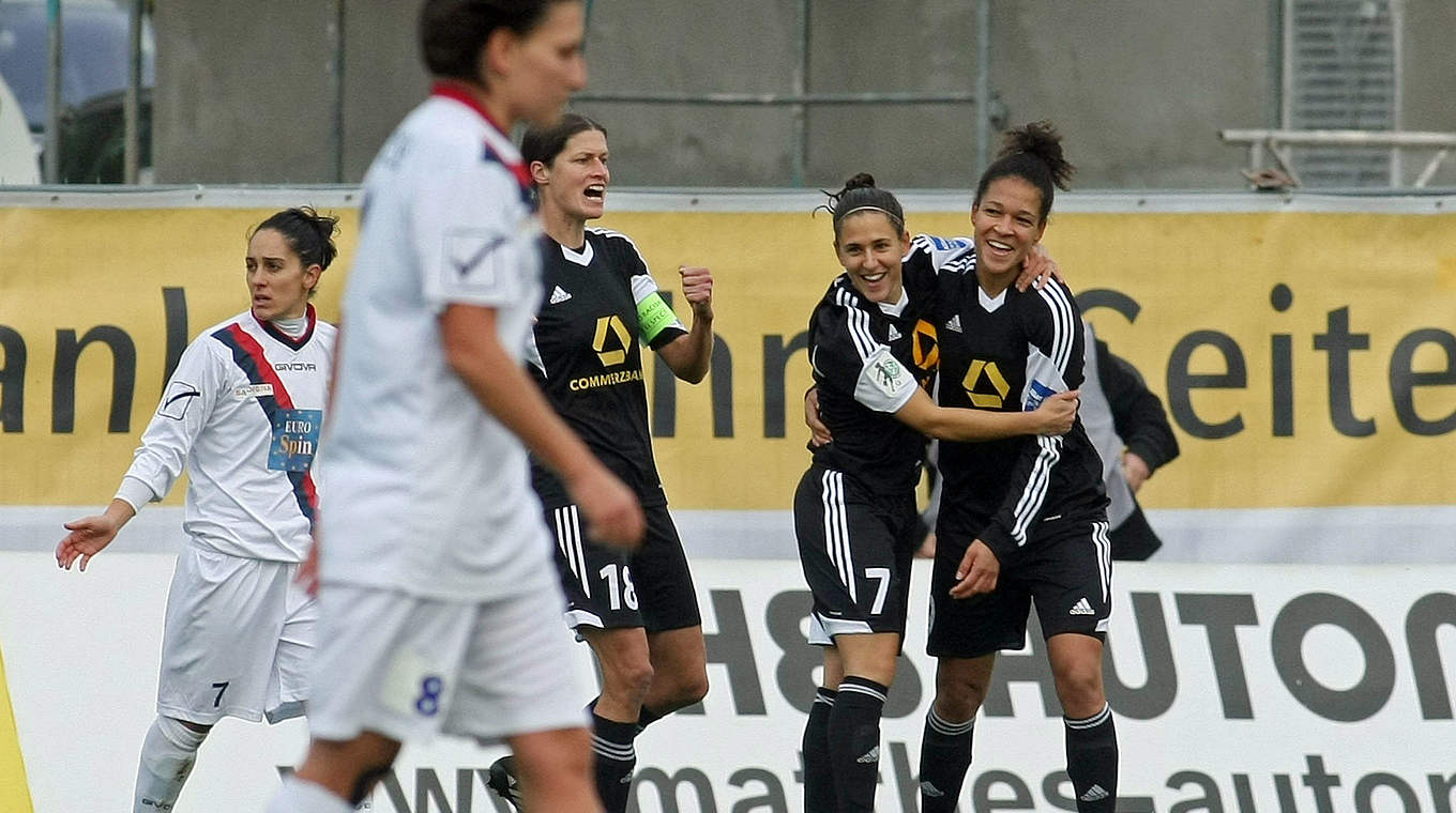 Vero Boquete: "I want to win every title with 1. FFC Frankfurt" © imago/Alfred Harder