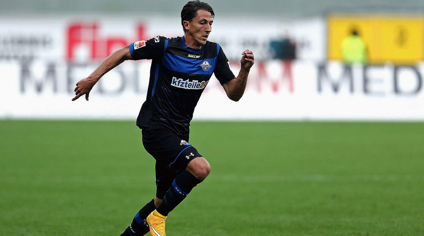 Fehlt dem SC Paderborn aufgrund eines Muskelfaserrisses: Jens Wemmer © 2014 Getty Images