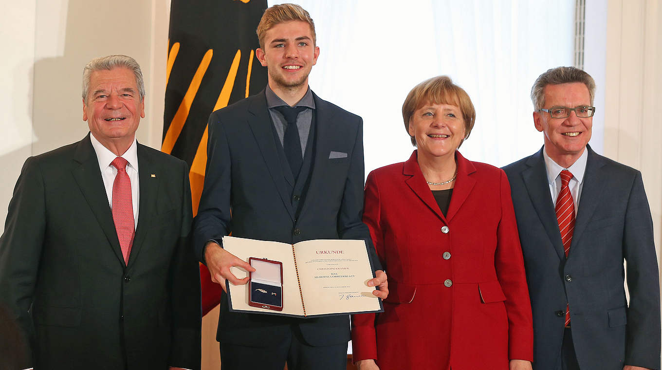 Ausgezeichnet: Christoph Kramer © 2014 Getty Images