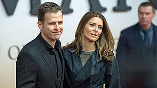 Bierhoff attended the première with his wife © GES/Markus Gilliar