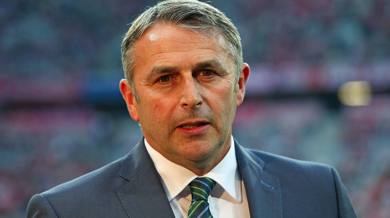 Vorzeitige Vertragsverlängerung in Wolfsburg: Manager Klaus Allofs © 2014 Getty Images
