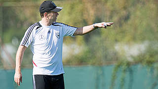 Runderneuerten Kader berufen: U 18-Trainer Streichsbier © 2014 Getty Images