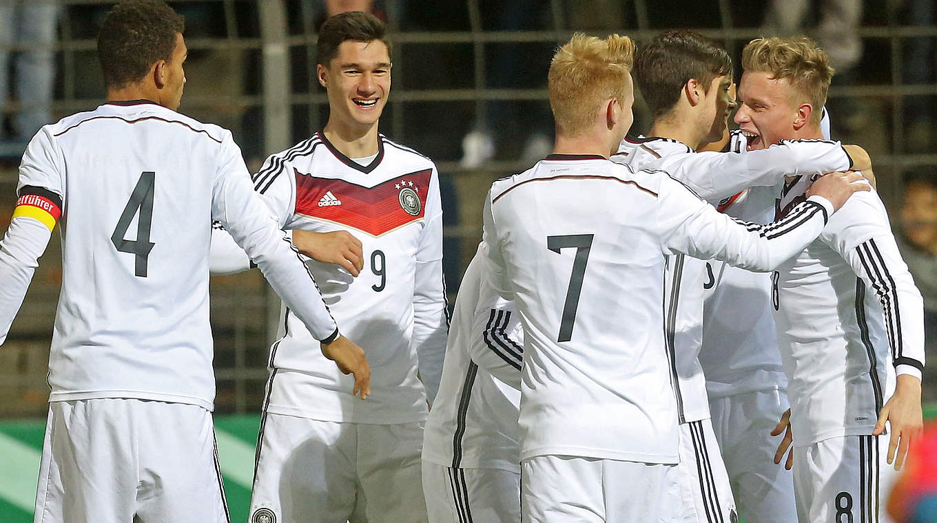Besorgte das 1:0 für Deutschland: Yannick Gerhardt (r.) © 2014 Getty Images