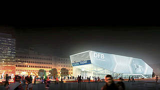 Wird 2015 in Dortmund eröffnet: Das Deutsche Fußballmuseum © DFB
