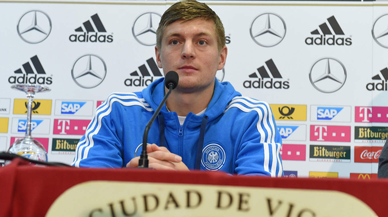 Toni Kroos: "Two big teams will come up against each other" © GES/Markus Gilliar