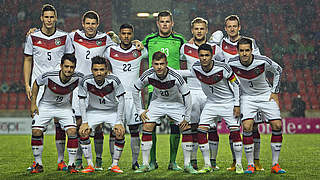 Germany U21 drew with their Czech Republic counterparts © 2014 Getty Images