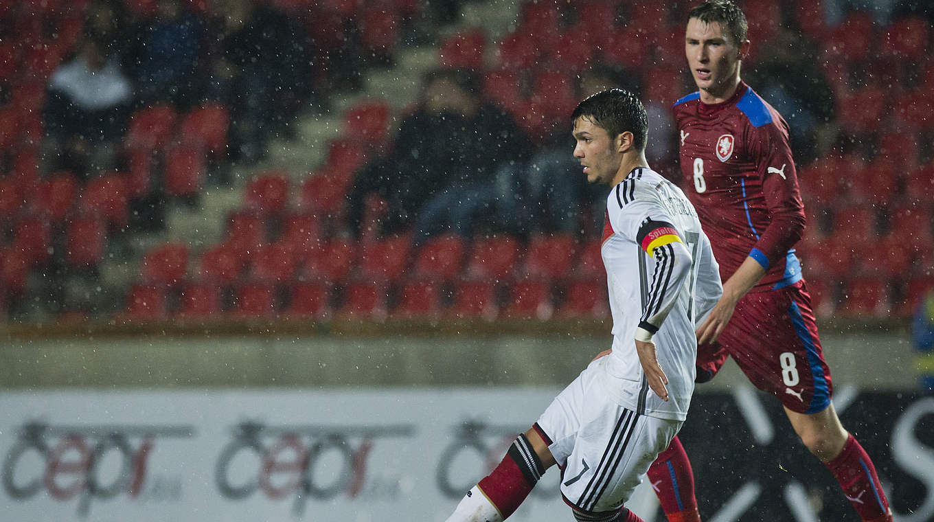 Leonardo Bittencourt captained Germany © 2014 Getty Images