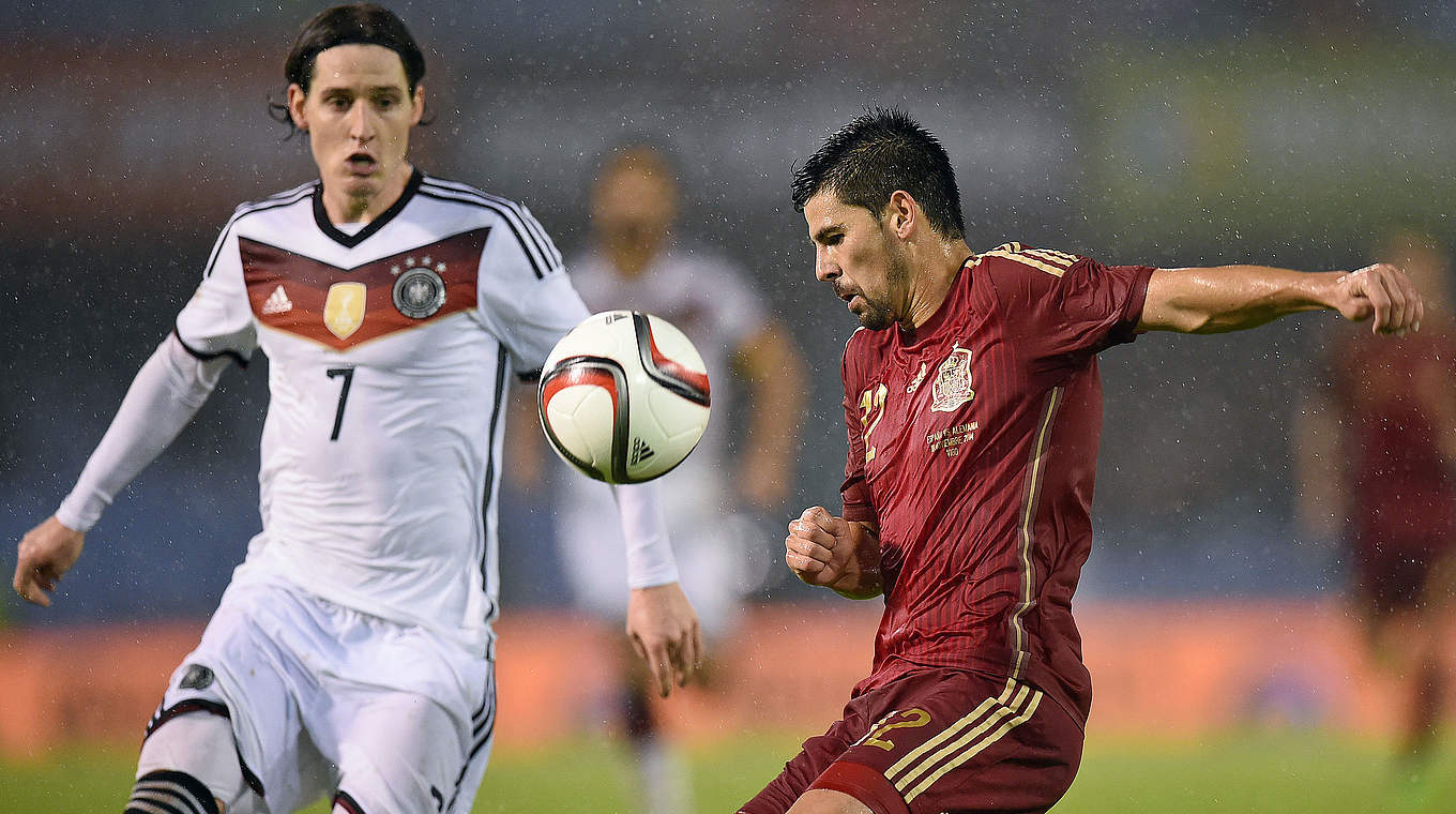 Sebastian Rudy put in a good performance in the 1-0 win against Spain © 2014 Getty Images