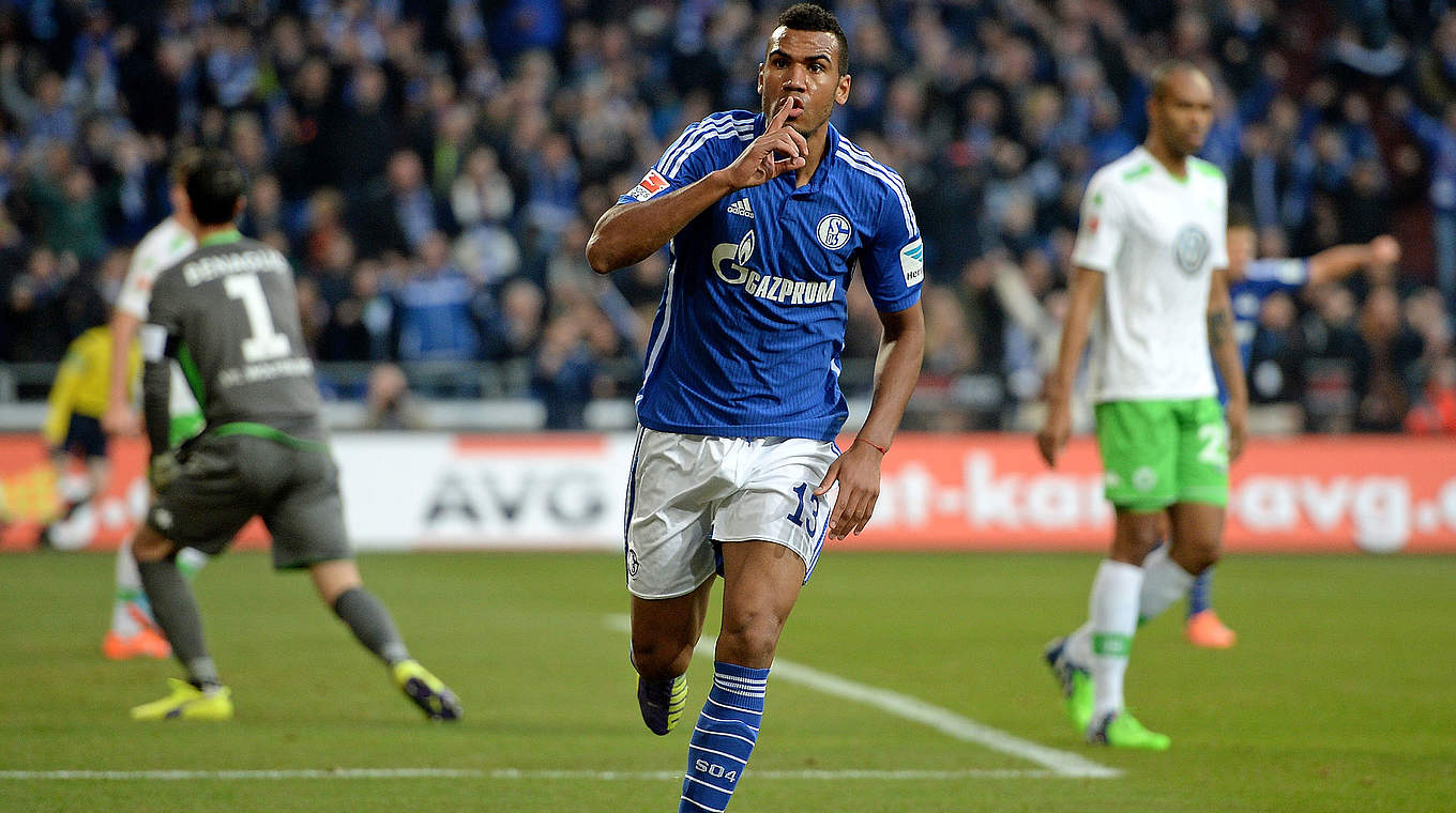 Choupo-Moting's brace but Schalke on course for victory © 2014 Getty Images