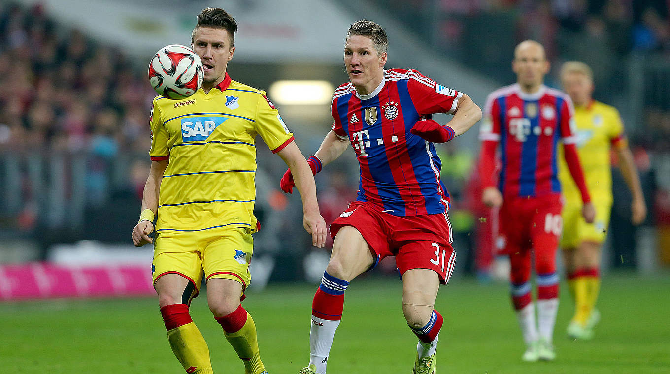Bastian Schweinsteiger made his comeback after a lengthy spell on the sidelines © 2014 Getty Images