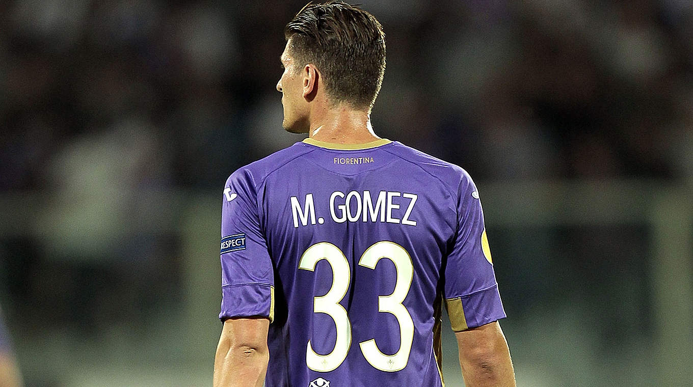 Sieg mit Florenz: Mario Gomez © 2014 Getty Images