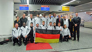 Als WM-Achter zurück nach Deutschland: die Blindenfußball-Nationalmannschaft © Facebook/Blindenfußball-Nationalmannschaft