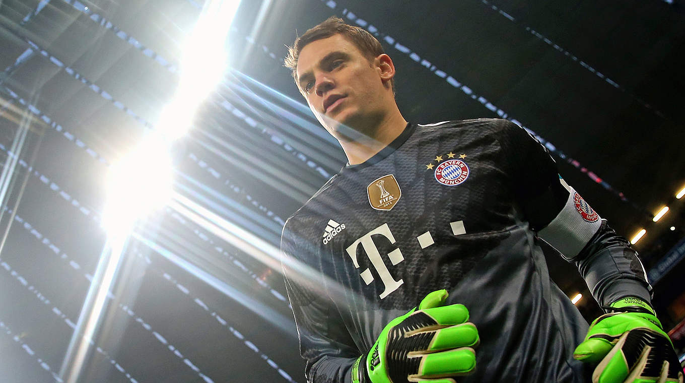 Nach 13 Spieltagen erst drei Gegentore: Bayern-Keeper Manuel Neuer © 2014 Getty Images