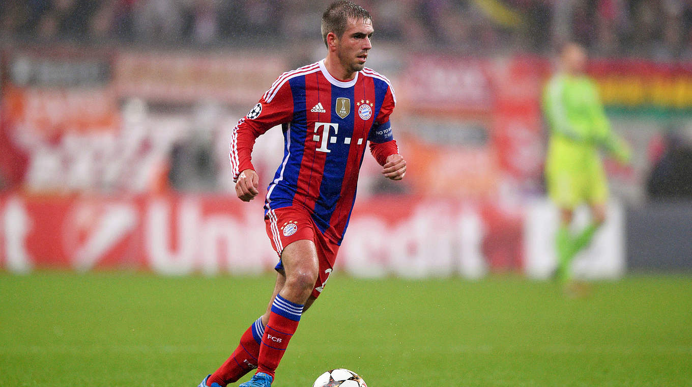 World Cup winning captain Philipp Lahm from FC Bayern München © 2014 Getty Images
